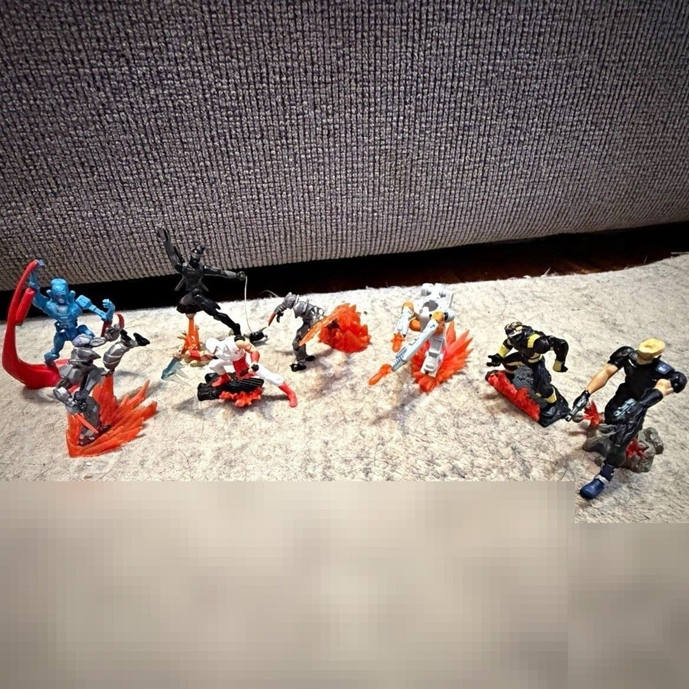 Hasbro GI Joe Sigma 6 Ninja Showdown 2.5 Inch Figure Lot Snake Eyes Storm Shadow